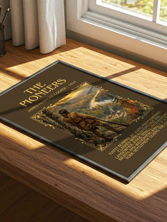 The Pioneers Minimalist Book Poster by James Fenimore Cooper – image 4