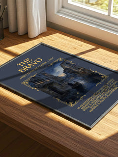 The Bravo Minimalist Book Poster by James Fenimore Cooper – image 4