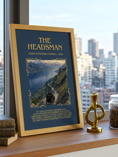 The Headsman Minimalist Book Poster by James Fenimore Cooper – image 3