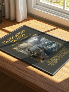 Homeward Bound Minimalist Book Poster by James Fenimore Cooper – image 4