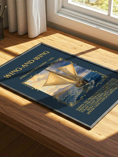Wing-And-Wing Minimalist Book Poster by James Fenimore Cooper – image 4