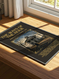 The Ways Of The Hour Minimalist Book Poster by James Fenimore Cooper – image 4