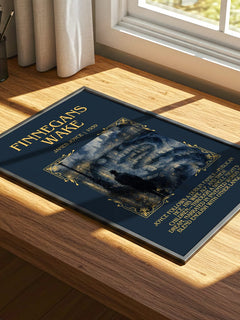 Finnegans Wake Minimalist Book Poster by James Joyce – image 4