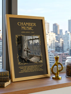 Chamber Music Minimalist Book Poster by James Joyce – image 3