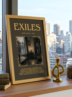 Exiles Minimalist Book Poster by James Joyce – image 3
