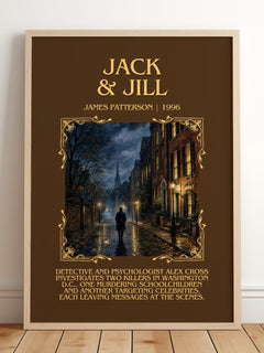 Jack & Jill Minimalist Book Poster by James Patterson – image 2
