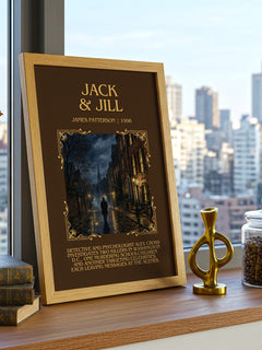 Jack & Jill Minimalist Book Poster by James Patterson – image 3