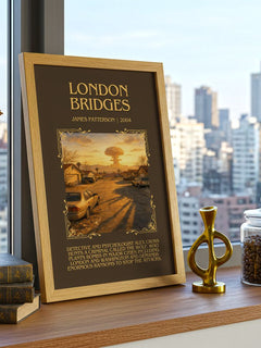 London Bridges Minimalist Book Poster by James Patterson – image 3