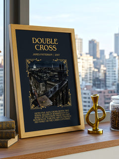 Double Cross Minimalist Book Poster by James Patterson – image 3
