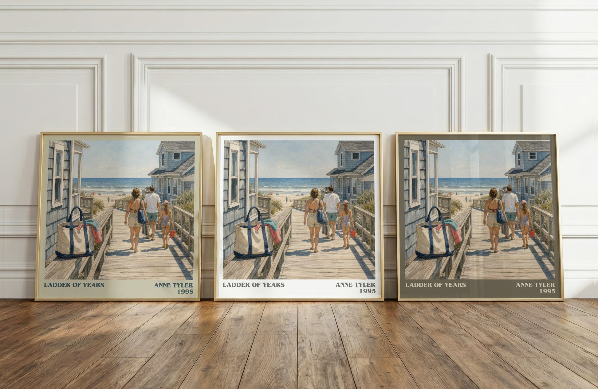 Ladder Of Years literary art print colour and style options – Anne Tyler book art