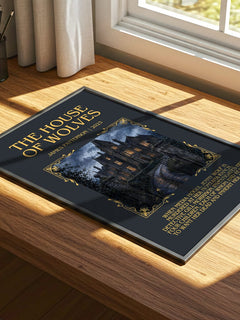 The House Of Wolves Minimalist Book Poster by James Patterson – image 4