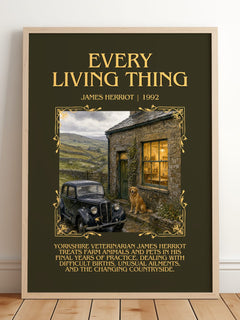 Every Living Thing Minimalist Book Poster by James Herriot – image 2