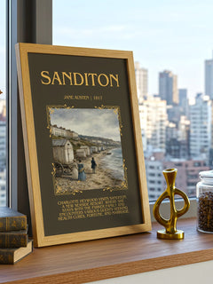 Sanditon Minimalist Book Poster by Jane Austen – image 3