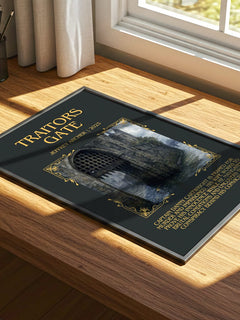 Traitors Gate Minimalist Book Poster by Jeffrey Archer – image 4