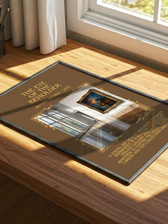 The Eye Of The Beholder Minimalist Book Poster by Jeffrey Archer – image 4