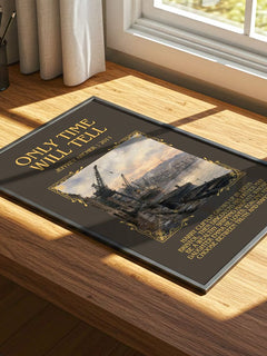 Only Time Will Tell Minimalist Book Poster by Jeffrey Archer – image 4