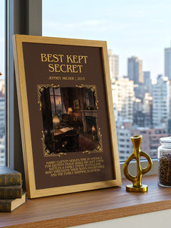 Best Kept Secret Minimalist Book Poster by Jeffrey Archer – image 3