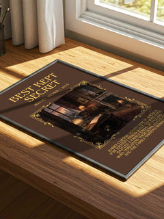 Best Kept Secret Minimalist Book Poster by Jeffrey Archer – image 4