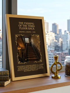 Passing Of The Third Floor Back Minimalist Book Poster by J. Jerome – image 3