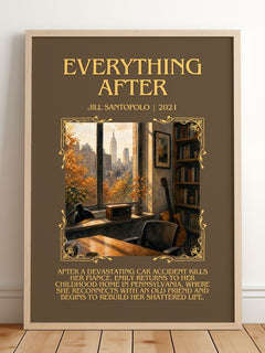 Everything After Minimalist Book Poster by Jill Santopolo – image 2