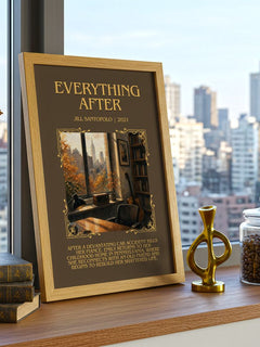 Everything After Minimalist Book Poster by Jill Santopolo – image 3