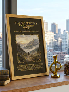 Wilhelm Meister'S Journeyman Years Minimalist Book Poster by J. Goethe – image 3