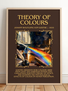 Theory Of Colours Minimalist Book Poster by Johann Wolfgang Von Goethe – image 2