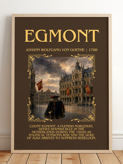 Egmont Minimalist Book Poster by Johann Wolfgang Von Goethe – image 2