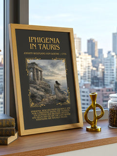 Iphigenia In Tauris Minimalist Book Poster by J. Goethe – image 3