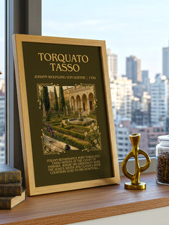 Torquato Tasso Minimalist Book Poster by Johann Wolfgang Von Goethe – image 3
