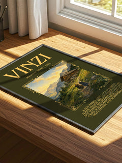 Vinzi Minimalist Book Poster by Johanna Spyri – image 4