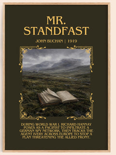 Mr. Standfast Minimalist Book Poster by John Buchan – image 1