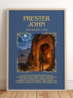 Prester John Minimalist Book Poster by John Buchan – image 2