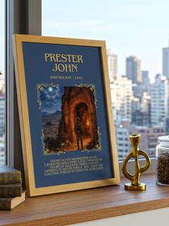 Prester John Minimalist Book Poster by John Buchan – image 3