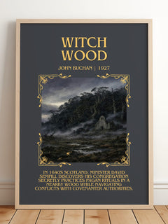 Witch Wood Minimalist Book Poster by John Buchan – image 2