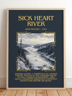 Sick Heart River Minimalist Book Poster by John Buchan – image 2