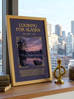 Looking For Alaska Minimalist Book Poster by John Green – image 3