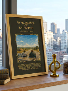 An Abundance Of Katherines Minimalist Book Poster by John Green – image 3
