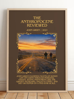 The Anthropocene Reviewed Minimalist Book Poster by John Green – image 2