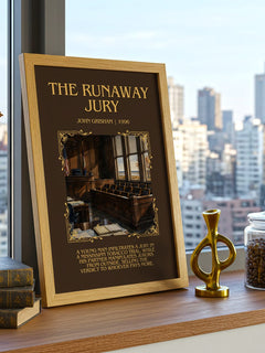 The Runaway Jury Minimalist Book Poster by John Grisham – image 3