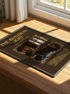 The Runaway Jury Minimalist Book Poster by John Grisham – image 4
