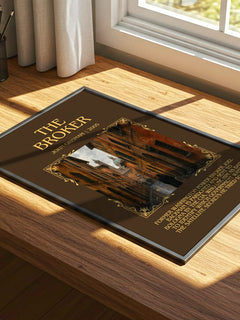 The Broker Minimalist Book Poster by John Grisham – image 4