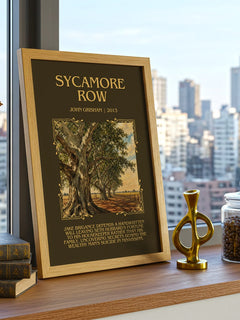 Sycamore Row Minimalist Book Poster by John Grisham – image 3