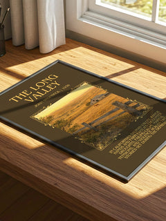 The Long Valley Minimalist Book Poster by John Steinbeck – image 4