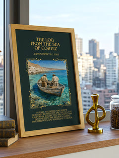 Log From The Sea Of Cortez Minimalist Book Poster by John Steinbeck – image 3