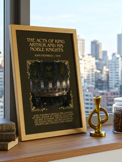 Acts Of King Arthur And His Noble Knights Minimalist Book Poster – J. – image 3