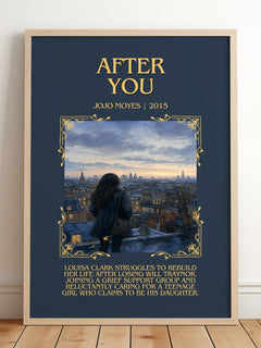 After You Minimalist Book Poster by Jojo Moyes – image 2