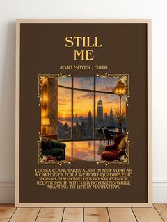 Still Me Minimalist Book Poster by Jojo Moyes – image 2