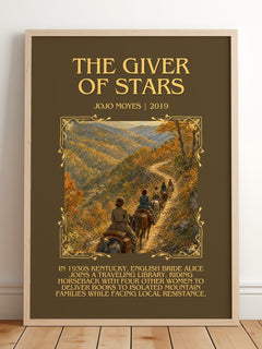 The Giver Of Stars Minimalist Book Poster by Jojo Moyes – image 2