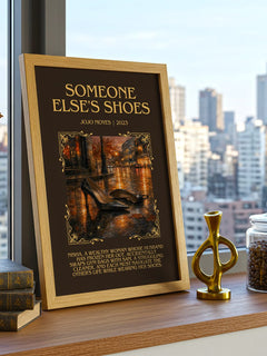 Someone Else'S Shoes Minimalist Book Poster by Jojo Moyes – image 3